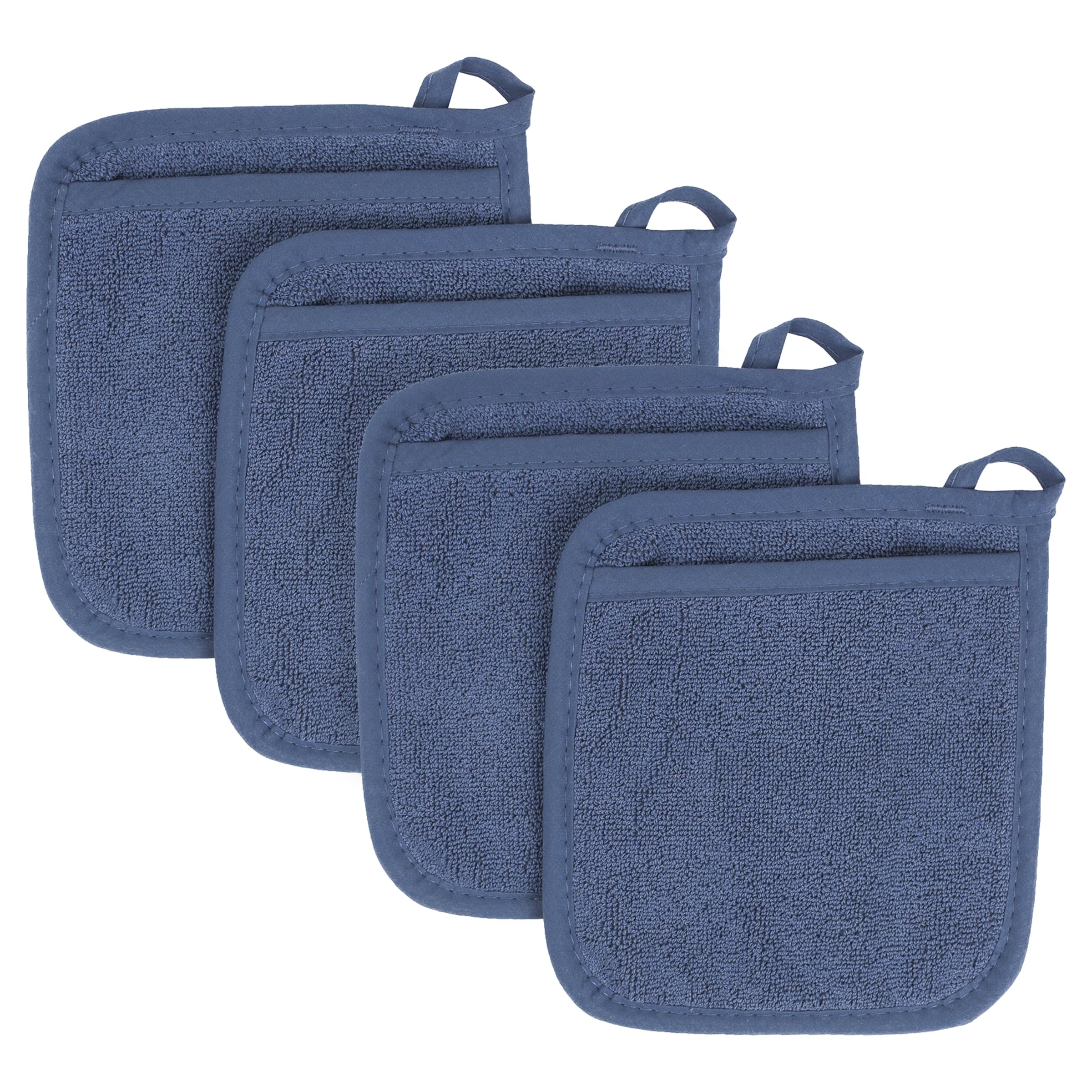 RITZ pocket mitt heat-resistant fabric close-up illustrating durable terry cotton protection
