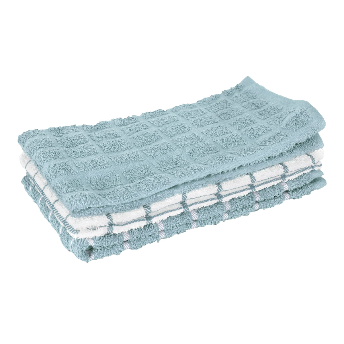 Ritz Premium cotton terry check towels absorbent for quick drying of dishes