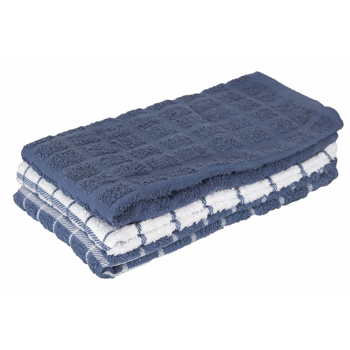 Ritz Premium cotton terry towels stacked for quick cleanup.