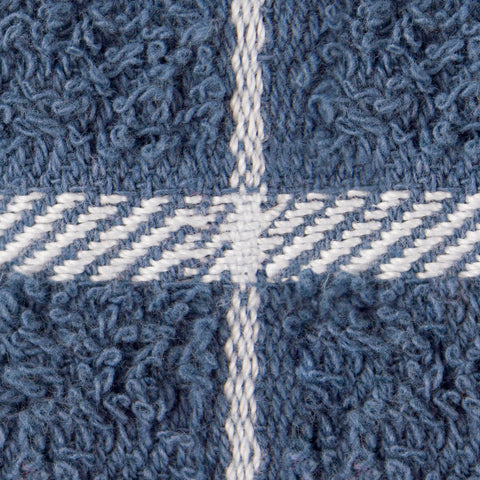 Ritz Premium cotton terry dishcloth in light check pattern offers soft touch for delicate surfaces.