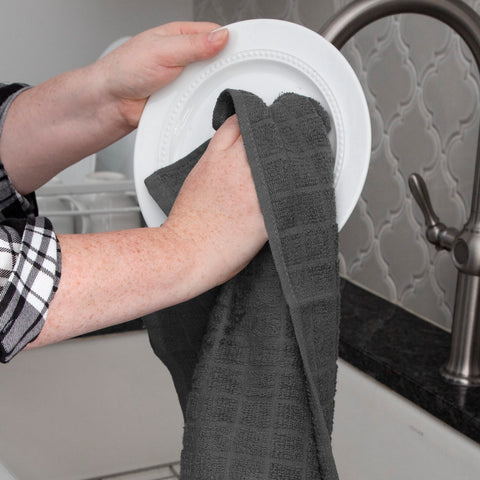 Ritz premium dishcloth 12x12 view for quick drying and cleanup