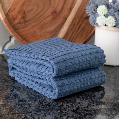 Ritz Royale cotton towel ideal for drying dishes and surfaces.