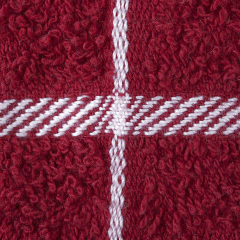 Ritz Terry Check Dish Cloth 12x12 size ideal for drying counters.