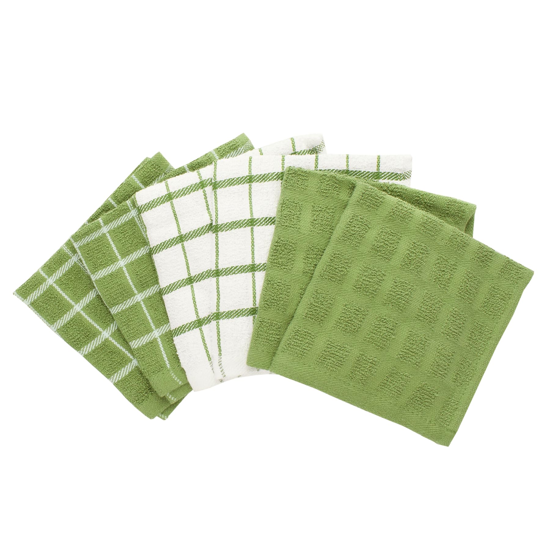 RITZ dish cloths for drying dishes with wave terry-loop construction