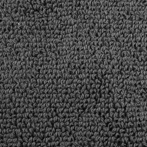 Ritz Terry Pocket Mitt graphite back view highlights durable cotton texture and snug fit.