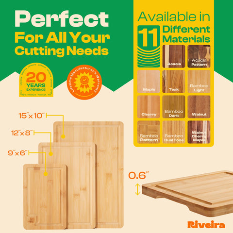 Riveira board doubles as stylish charcuterie tray for entertaining