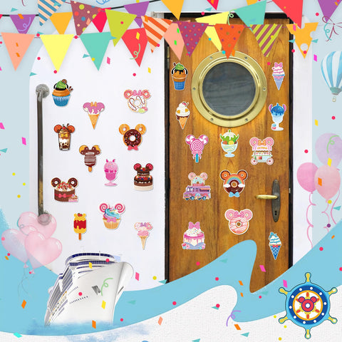 RiVolTa burger mouse cruise door magnet easy to reposition on metal surfaces
