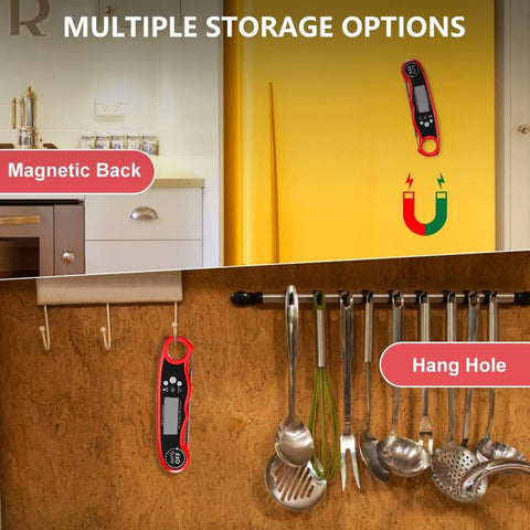 RIWUSI instant read feature delivers quick, reliable temperature updates.
