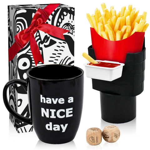 RIYA white elephant mug with bottom finger for playful sip moments.