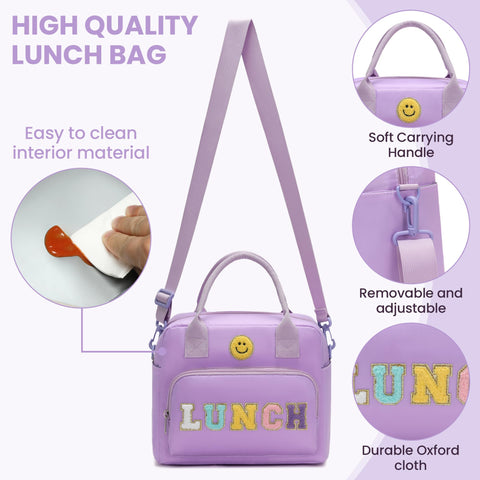 RLGPBON lunch bag front pocket ideal for snacks and essentials