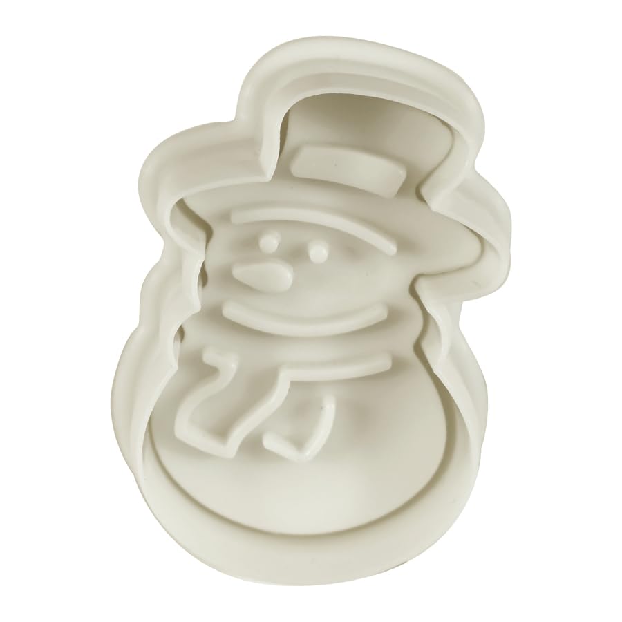 R&M Gingerbread Boy stamper showing crisp relief before baking
