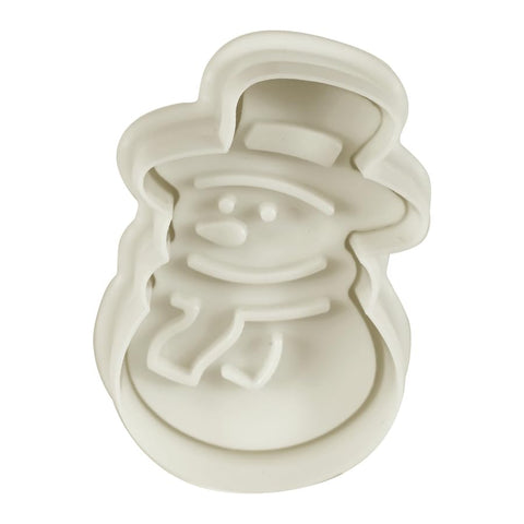R&M Gingerbread Boy stamper showing crisp relief before baking