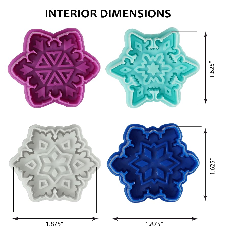R&M Christmas snowflake cutter shape B creates festive cookies with clean edges