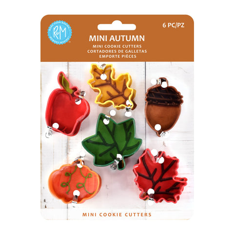 R&amp;M International mini apple cookie cutter for quick, festive holiday cookies.