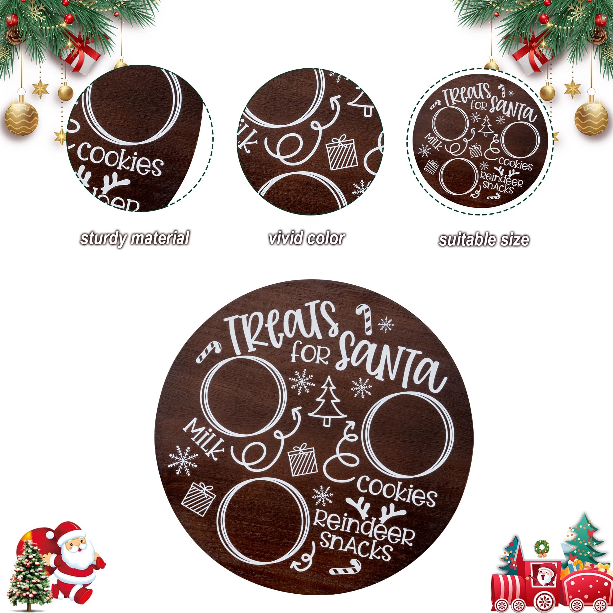 Rmeosye milk and cookies display on a sturdy wood plate