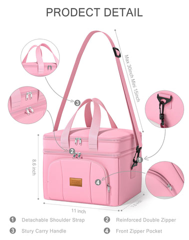 Rnivvi lunch box leakproof liner prevents spills and wipes clean quickly.