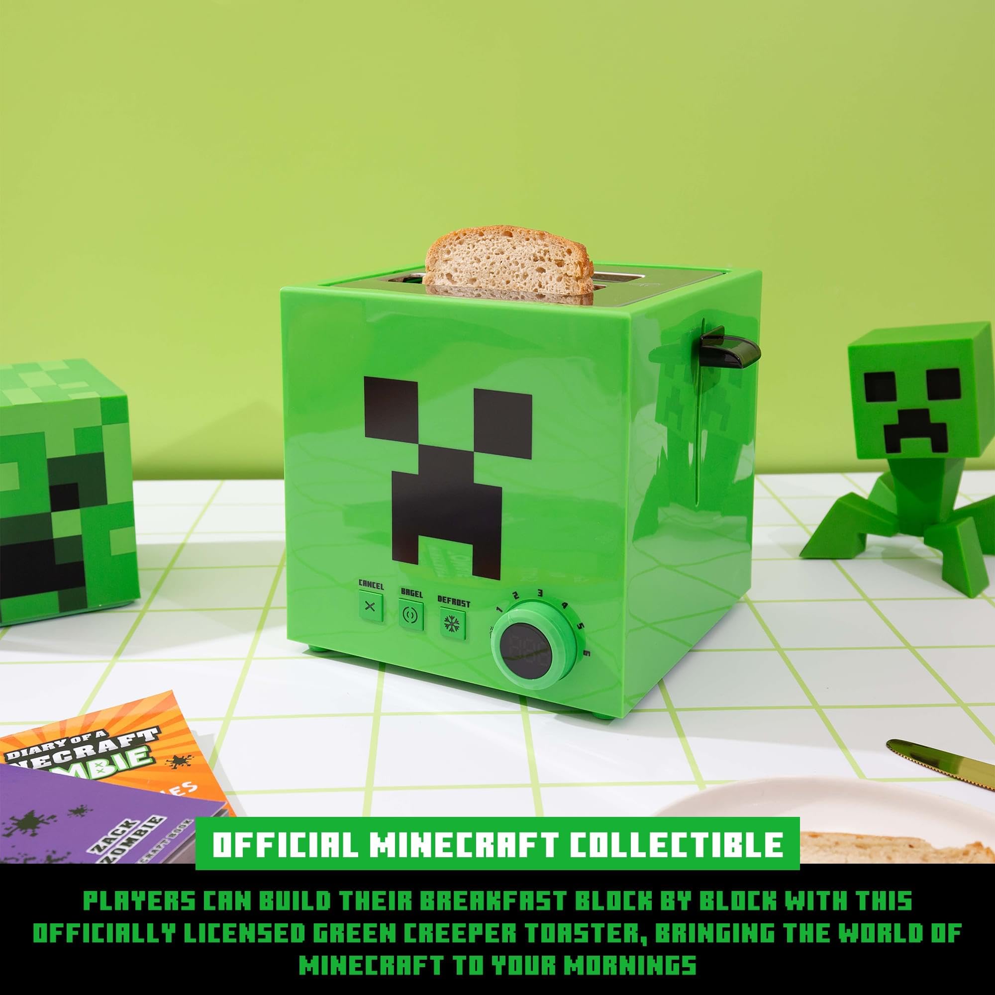 Compact dimensions of the Robe Factory Creeper toaster suited for small spaces