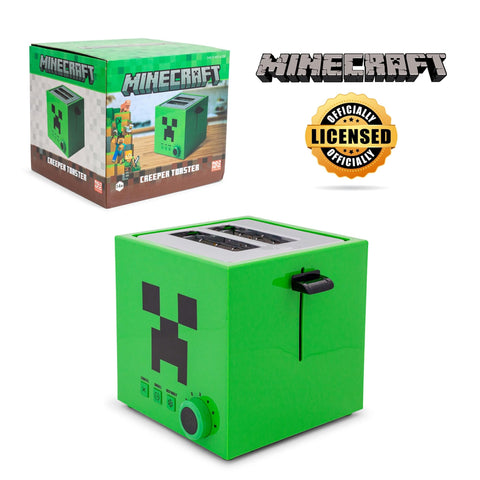 Side slot view of Robe Factory Creeper toaster highlighting wide 1.4 inch slots