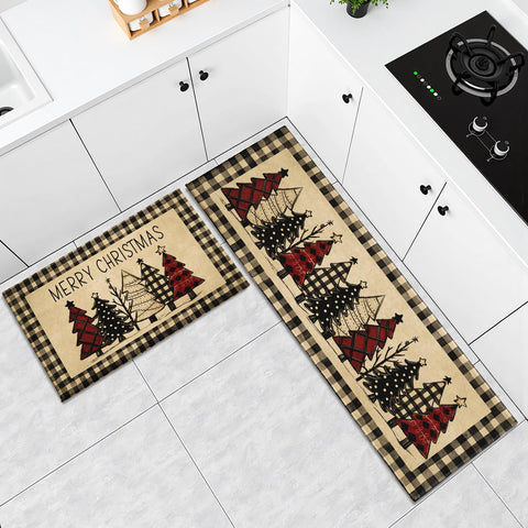 Robvobe velvet texture closeup highlights plush surface for comfortable standing during meal prep.