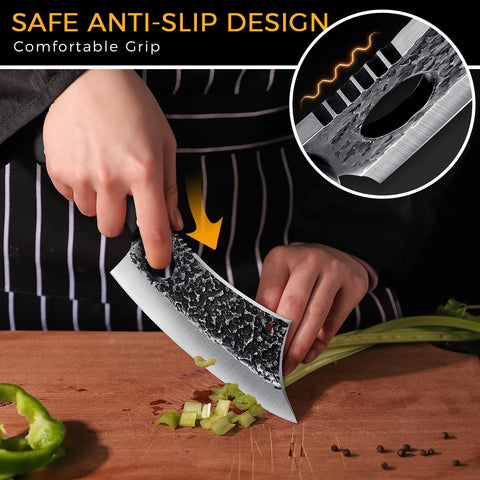 ROCOCO 16-degree edge enables clean, effortless slicing.