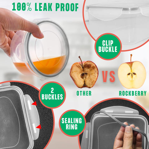 RockBerry clear body improves visibility of contents at a glance.