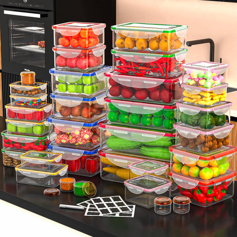 RockBerry 2500ml large rectangular container shown for bulk storage.