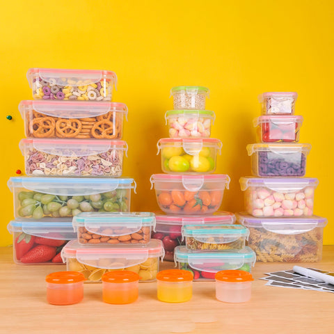 RockBerry leakproof lids close-up showing secure four-side snap