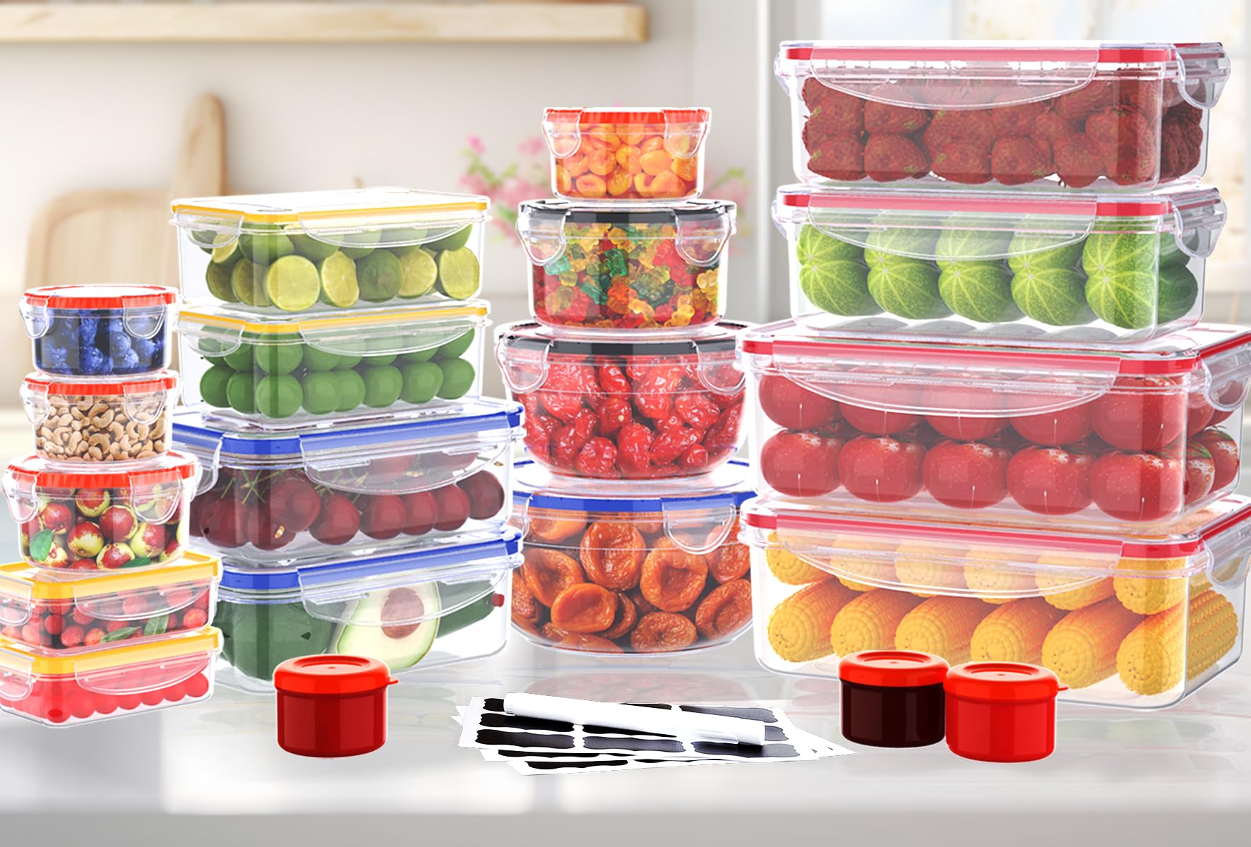 RockBerry microwave-safe container bodies without lids for reheating.