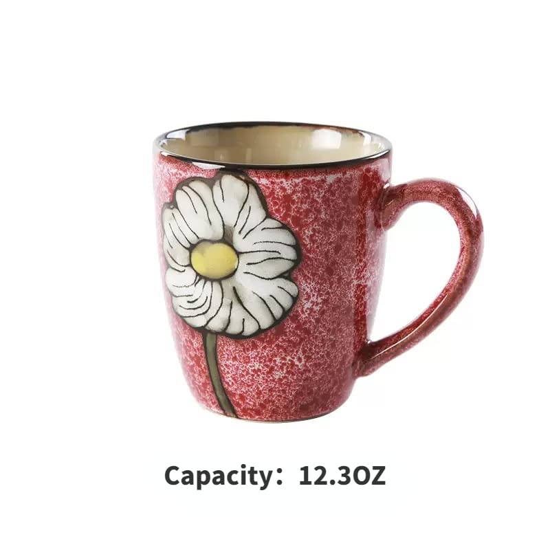 Rockgoldbug 12oz mug with blue pattern ideal for tea time