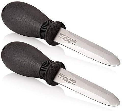 Rockland Guard oyster knife blade delivers precise shucking for clams and oysters.
