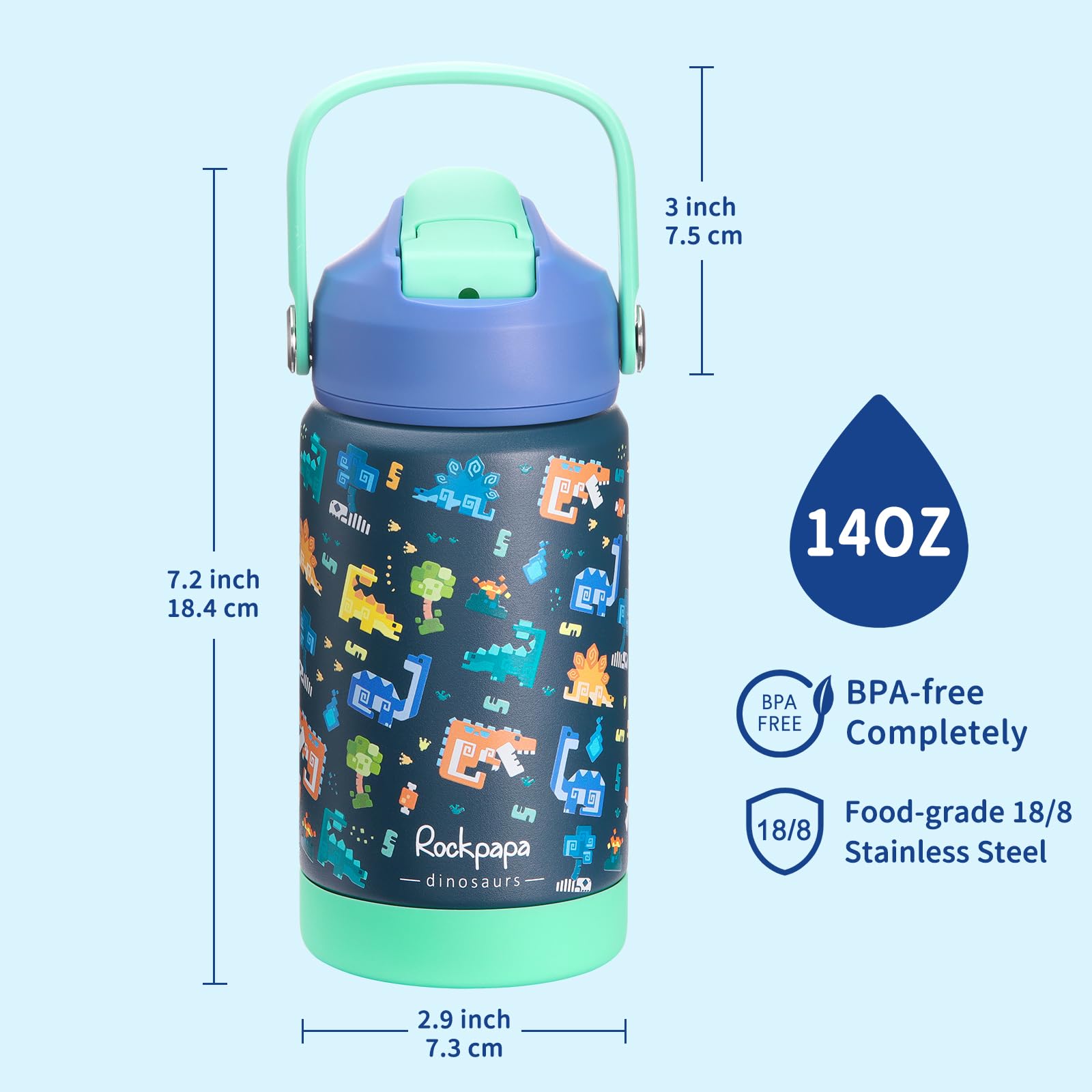 Rockpapa hand wash only bottle keeps its shine with simple cleaning