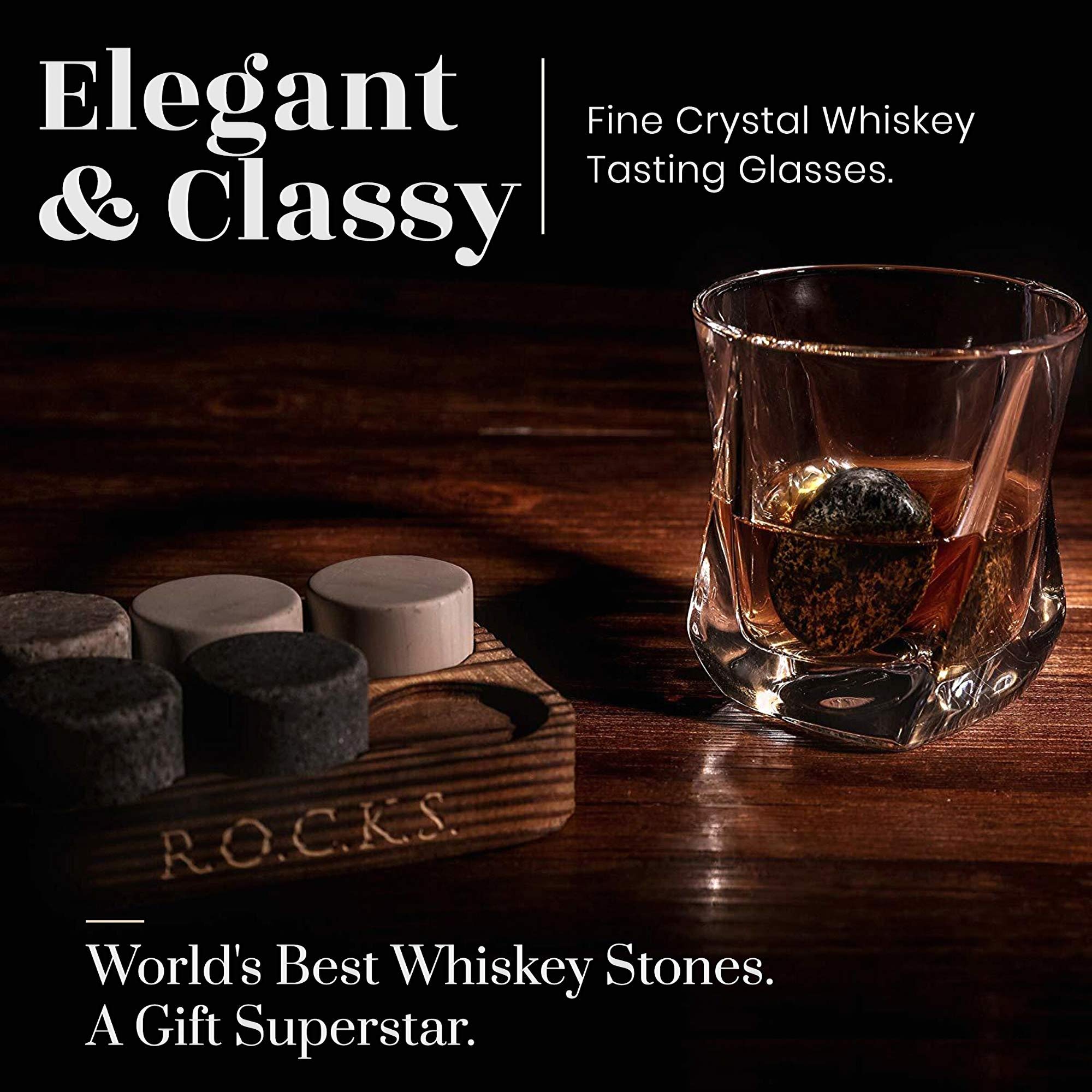 ROCKS packaging display shows premium gifting presentation