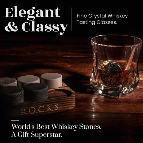 ROCKS packaging display shows premium gifting presentation