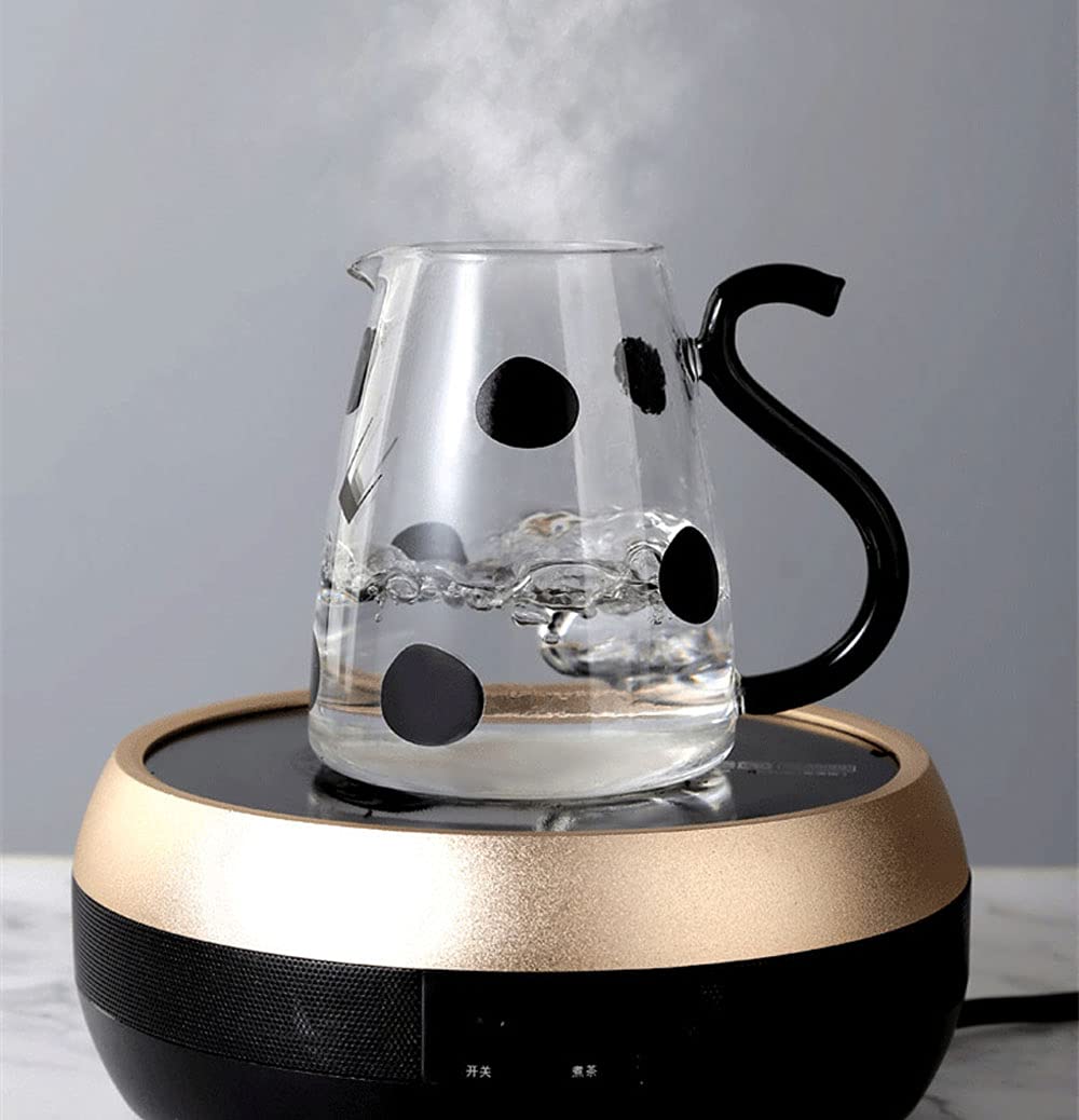 RockTrend nightstand water carafe keeps drinks ready.