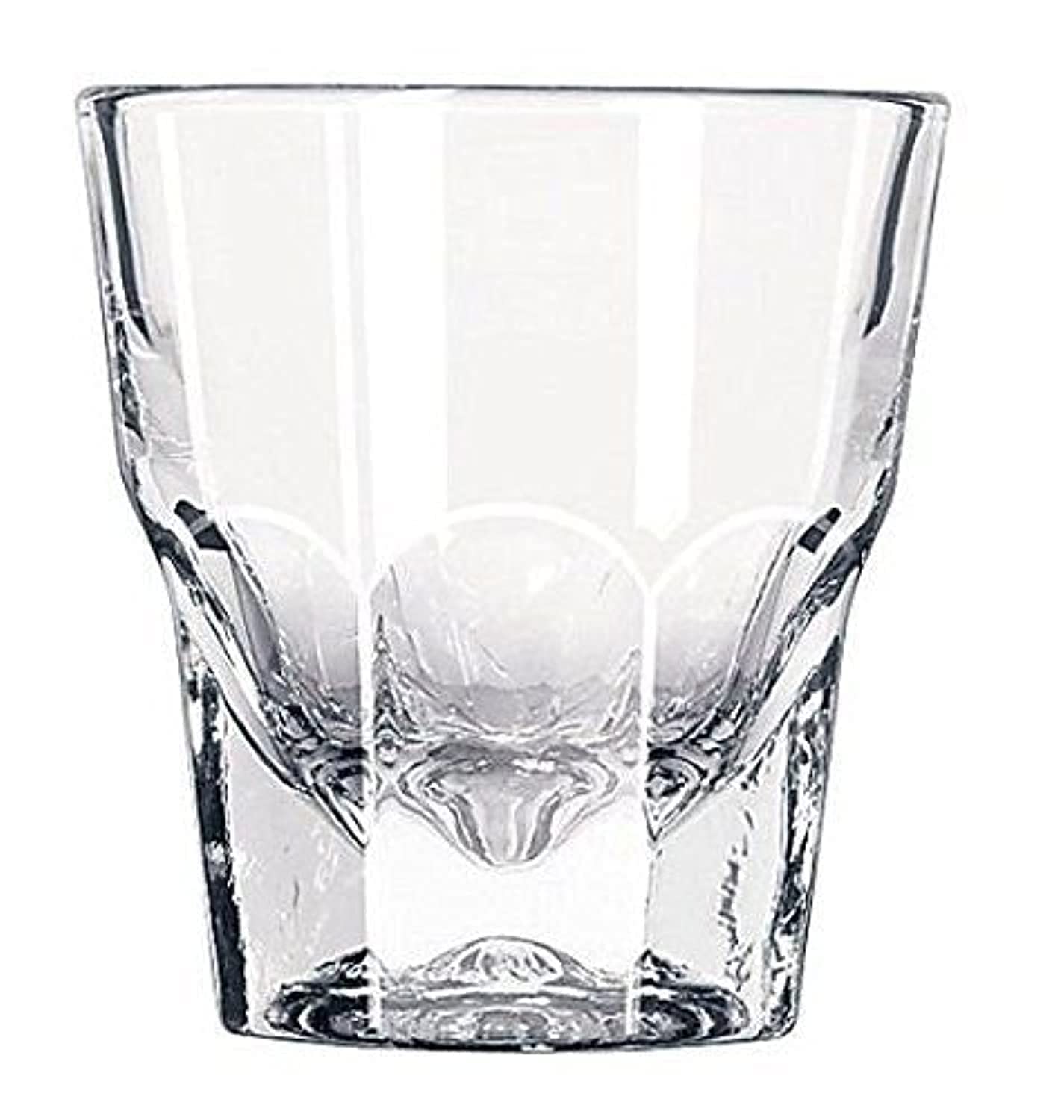 Libbey Duratuff Cortado rock glass close-up for durable everyday use.