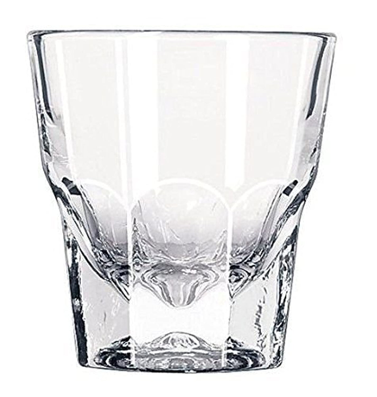 Libbey Duratuff Cortado rock glass close-up for durable everyday use.