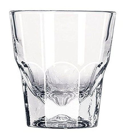 Libbey Duratuff Cortado rock glass close-up for durable everyday use.