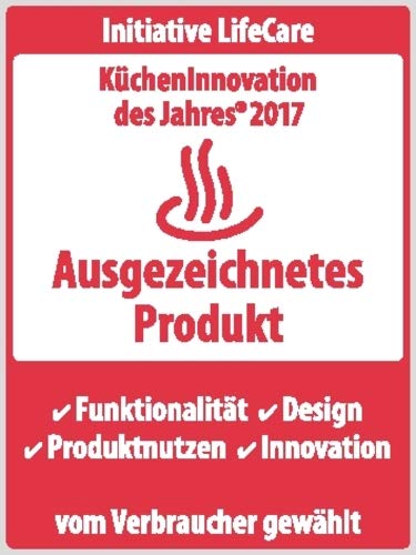 Rösle durable stainless steel press built to last through many recipes.