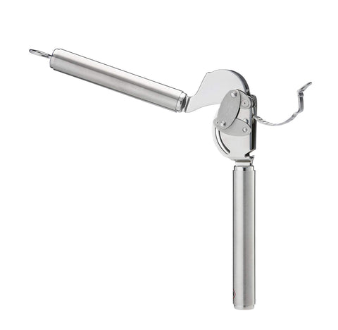 Rösle fold-out sieve open for effortless cleaning after use.
