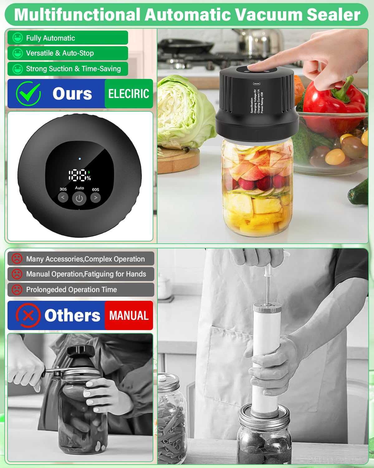 RROFKA removable outer parts simplify cleaning and prevent spills