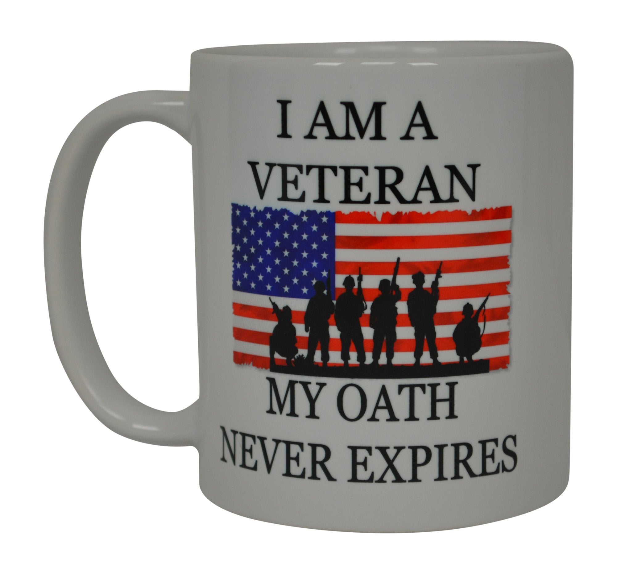 Rogue River Tactical usa-flag-mug showing the flag design, ideal for veterans