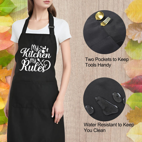 Rokasreke two-pocket design apron, keeps essentials organized.