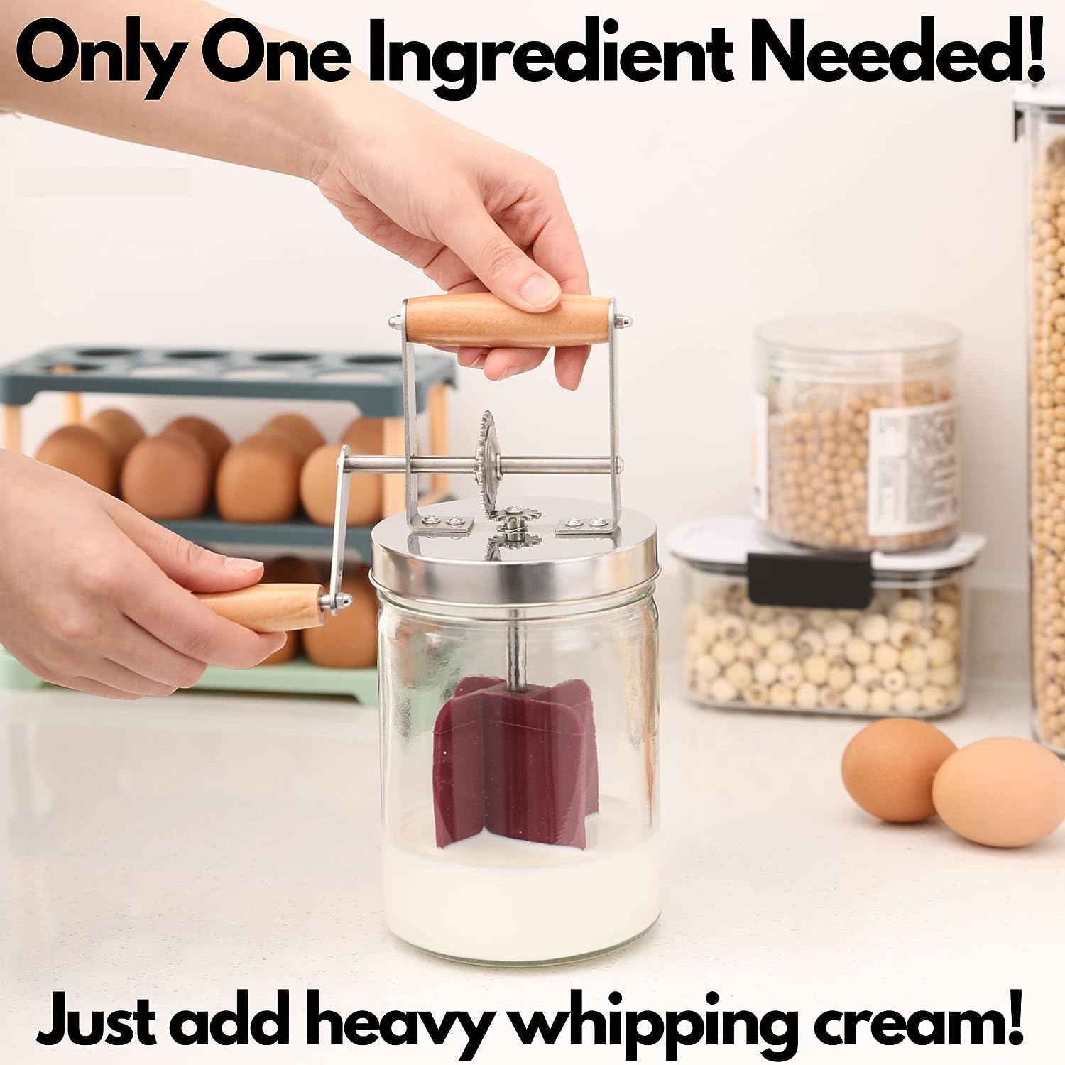 Roman Ventures' Dazey churner gift-ready packaging for cooking lovers