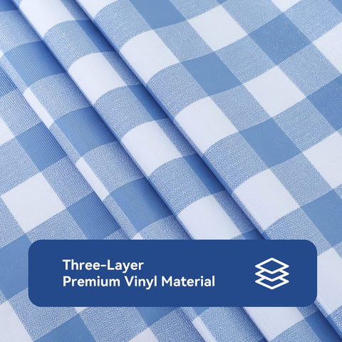 Romanstile tablecloth offers 9 size options to fit many tables.