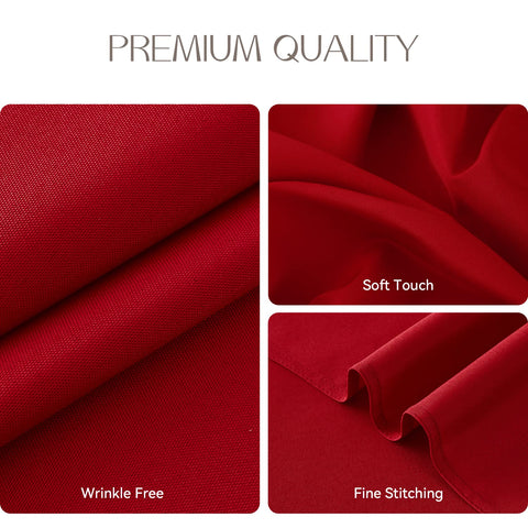 Romanstile indoor-outdoor tablecloth suitable for dining rooms or patios.