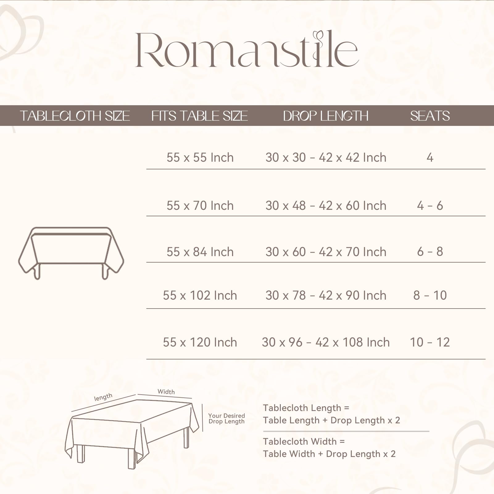 Romanstile spring Easter table decoration using pink gingham cloth