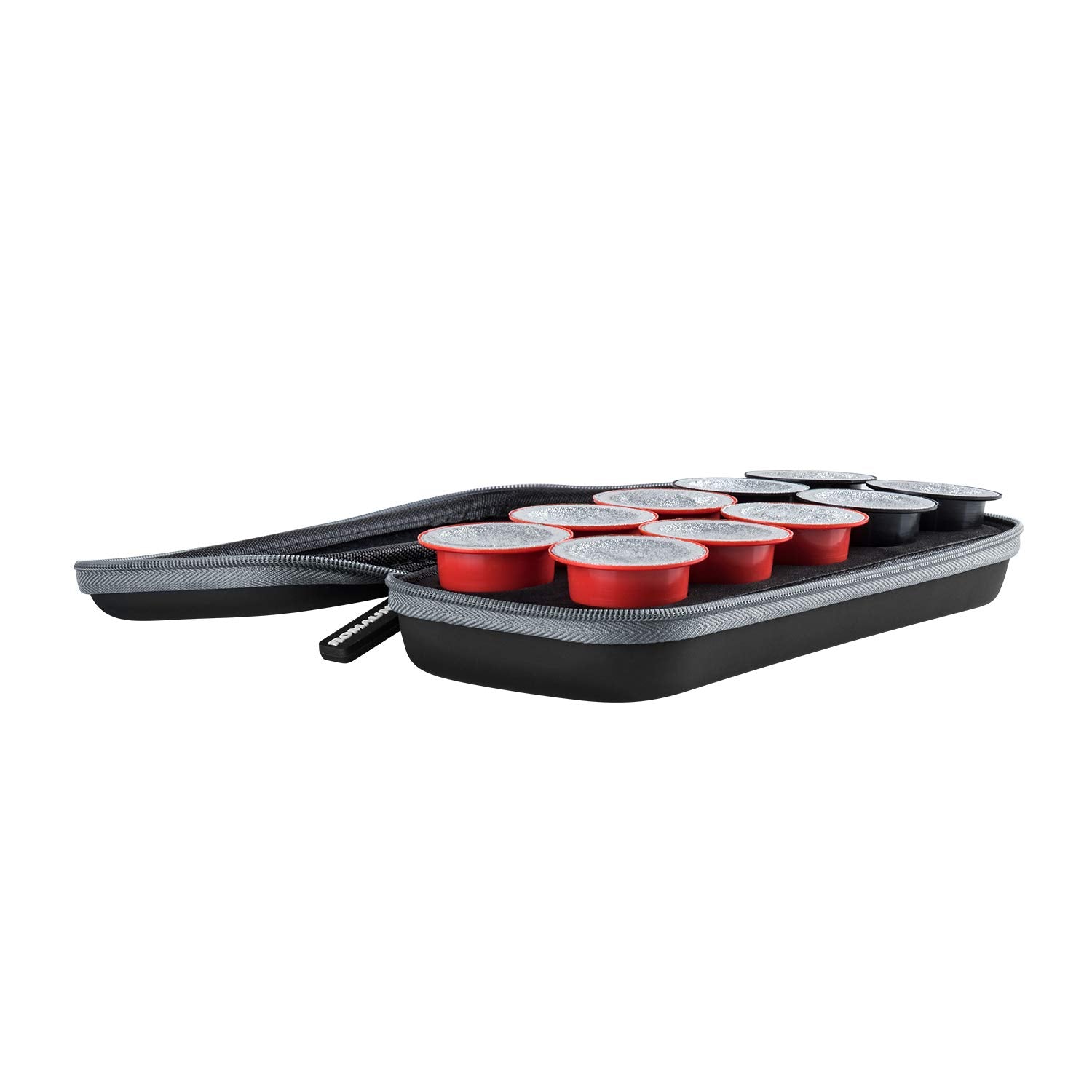 ROMAUNT EVA foam protection keeps pods safe from bumps and scratches.