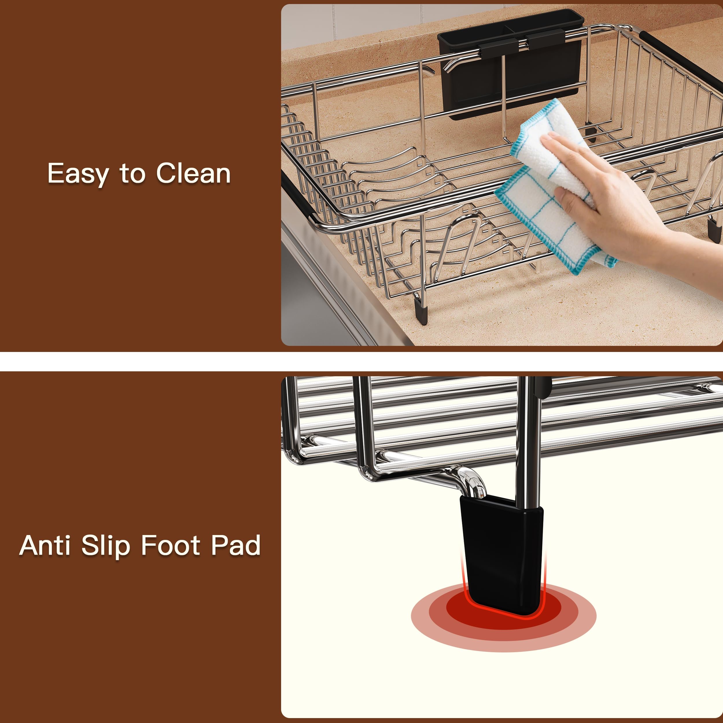 Romision installation-guide, assembled in-use, adjust to sink width.