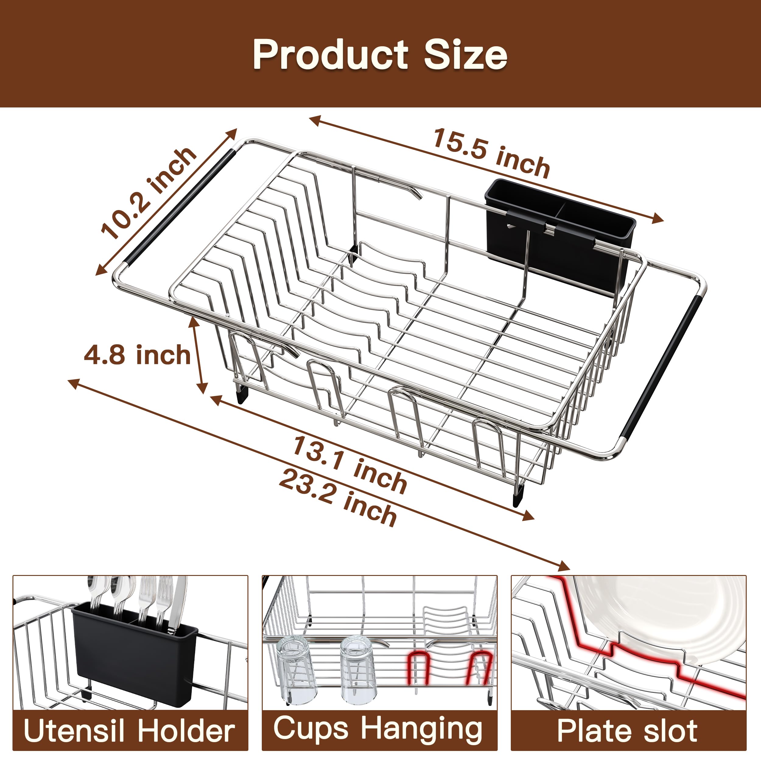 Romision loaded-dishes demonstration, interior view, high capacity keeps items safe.