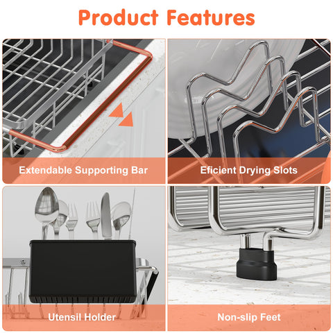 romision anti-slip feet ensure stability on counters and prevent scratches.